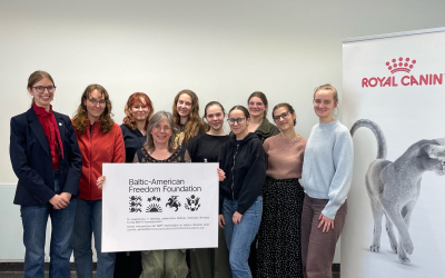 Profesores Leslie Sharkey vizīte LBTU